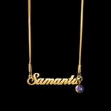 Acheerup Personalized Name Necklace for Women Stainless Steel Customized Letters