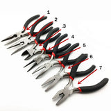 Aclovex Mini Round Nose Jewelry Pliers Tools Equipment Long Needle Pliers