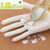 Acoustic Guitar Charm Beads Tibetan Silver 12pcs B291