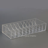 Acrylic 10 Slot Bracelet Box Jewelry Holder Display Rack