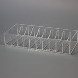 Acrylic 10 Slot Bracelet Box Jewelry Holder Display Rack