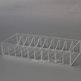 Acrylic 10 Slot Bracelet Box Jewelry Holder Display Rack