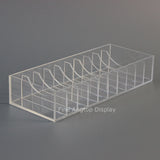 Acrylic 10 Slot Bracelet Box Jewelry Holder Display Rack