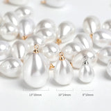 Acrylic ABS Pearl Beads Water Drop Pendant Bracelet Necklace