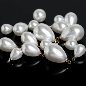 Acrylic ABS Pearl Beads Water Drop Pendant Bracelet Necklace