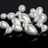 Acrylic ABS Pearl Beads Water Drop Pendant Bracelet Necklace