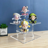 Acrylic Action Figure Display Stand Toy Model Case