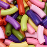 Acrylic Curved Tube Beads for Jewelry Making DIY Craft