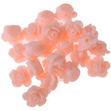 12mm 18mm Acrylic Beads Pastel Spring Colors Rose Flower Shape