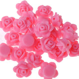12mm Spring Flower Acrylic Beads DIY Necklace Bracelet Accessories