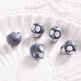 Acrylic Skull Loose Beads DIY Jewelry Making Halloween Bracelet Necklace