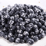 Acrylic Skull Loose Beads DIY Jewelry Making Halloween Bracelet Necklace