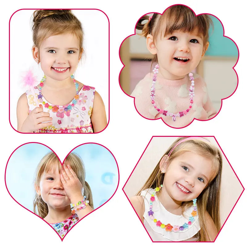 Acrylic Beads Jewelry Making Kit Gift for Teen Girls
