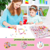 Acrylic Beads Jewelry Making Kit Gift for Teen Girls