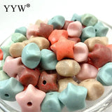 Acrylic Beads 12x17mm Flat Beads Candy 500g/Bag DIY Bracelet Necklace