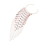 Acrylic Beads Fringe Torque Necklace for Women
