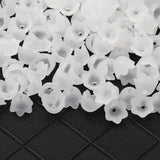 Acrylic Beads 10x7mm Flower Spacer Beads DIY Jewelry Making