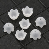 Acrylic Beads 10x7mm Flower Spacer Beads DIY Jewelry Making