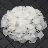 Acrylic Leaf Pendants 18x11mm for Jewelry Making DIY