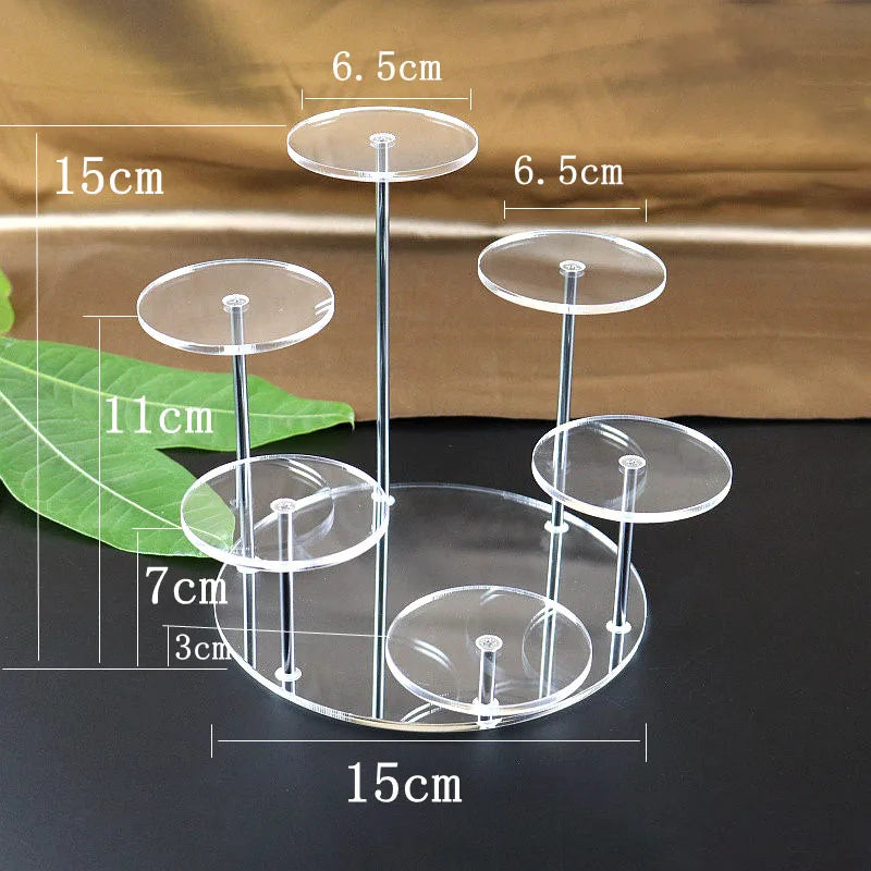 Acrylic Blind Box Shelf Action Figures Display Case Model Toy Doll Organizer