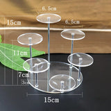 Acrylic Blind Box Shelf Action Figures Display Case Model Toy Doll Organizer