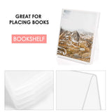 Acrylic Book Stand with Ledge, Clear Display Easel