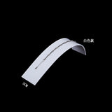 Acrylic Bracelet Display Ramp Stand Clear-white/frosted