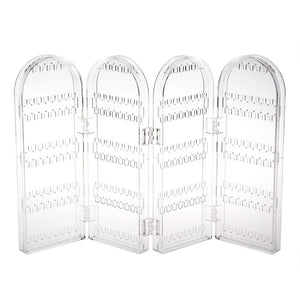 Acrylic Clear Jewelry Earrings Ear Stud Display Holder Stand