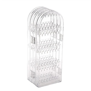 Acrylic Clear Jewelry Earrings Ear Stud Display Holder Stand