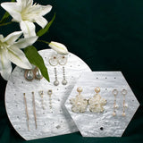 Acrylic Clear Earrings Display Stand Organizer Storage Box