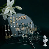 Acrylic Clear Earrings Display Stand Organizer Storage Box