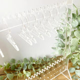 Acrylic Earring Display Stand For Women Jewelry Counter