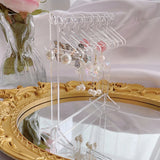Acrylic Earring Display Stand For Women Jewelry Counter