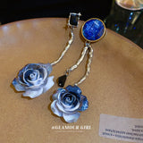 Crystal Flower Necklace Collarbone Chain Fashion Jewelry