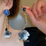 Crystal Flower Necklace Collarbone Chain Fashion Jewelry