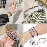 Acrylic Cube Alphabet Beads Boxed Set DIY Jewelry Making