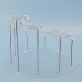 Round Acrylic Cupcake Holder Stand for Parties
