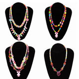 Colorful Acrylic Beads Jewelry Set for Kids