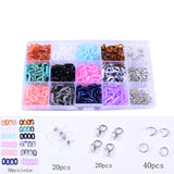 Acrylic DIY Beads Set For Jewelry Making Sunglasses Chain Backpack Chain
