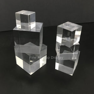 Acrylic Display Block Jewelry Earring Stands