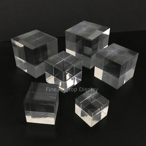 Acrylic Display Block Jewelry Earring Stands