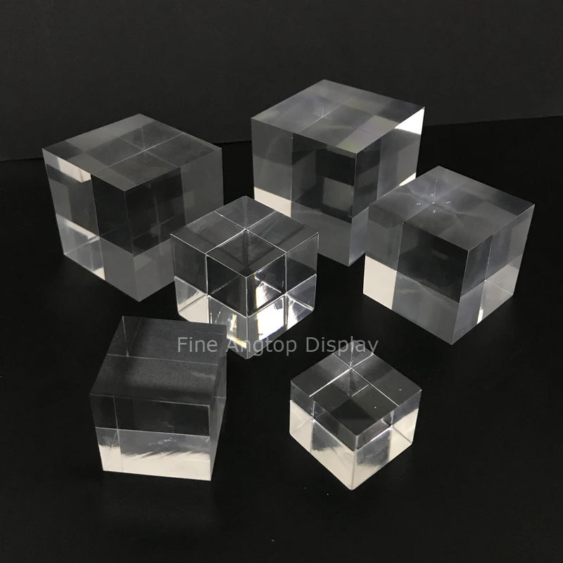 Acrylic Display Block Jewelry Earring Stands