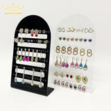 Acrylic Earring Storage Rack, 126-hole Jewelry Hanger
