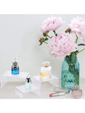 Acrylic Display Risers 3 Size Steps Anti-Corrosion Clear Showcase Shelf