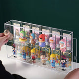 Acrylic Display Case Riser Perfume Toys Dustproof Storage Holder