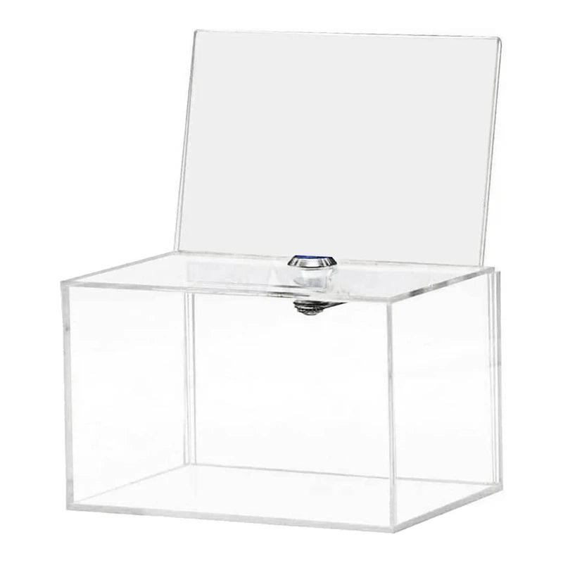 Acrylic Donation Box for Voting Charity