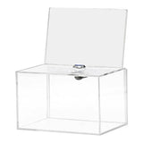 Acrylic Donation Box for Voting Charity