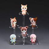 Acrylic Jewelry Ring Stand Perfume Display Case Organizer Shelf