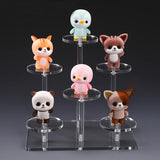 Acrylic Jewelry Ring Stand Perfume Display Case Organizer Shelf
