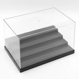 Acrylic 4-Step Display Box, Anime Figures Doll Blocks Model Display Box